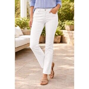 J.Crew Matchstick Jeans Women's Size 30R White Stretch